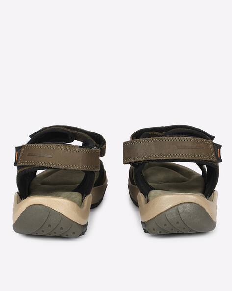 Buy Green Sandals for Men by WOODLAND 