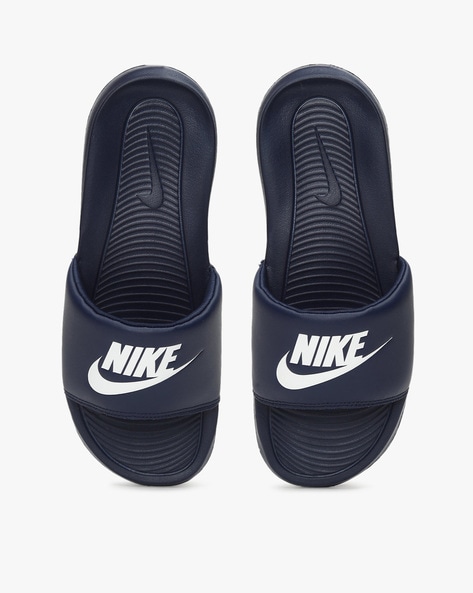 Buy Navy Blue Flip & Slippers for Men by NIKE Online | Ajio.com