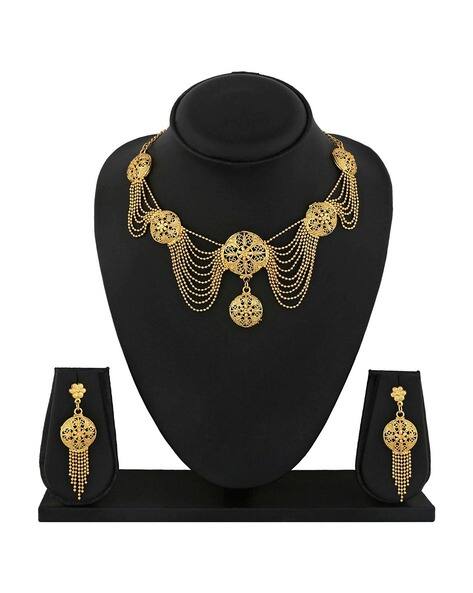 Buy Gold-Toned FashionJewellerySets for 