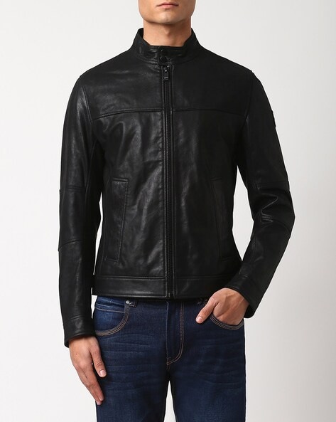 Top more than 58 hugo boss leather jacket best - in.thdonghoadian