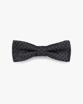 BOSS - Silk-jacquard tie with micro pattern