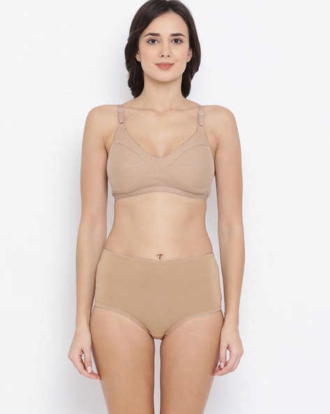 Buy Beige Lingerie Sets for Women by Clovia Online