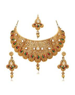 Buy Gold-Toned FashionJewellerySets for 