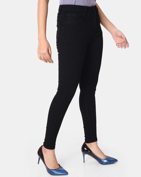 ZRI Regular Fit Women Black Trousers - Buy ZRI Regular Fit Women