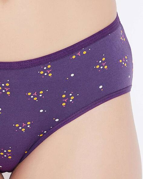 Buy Purple Panties for Women by Clovia Online