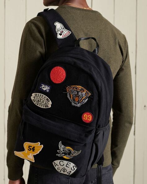 Buy Black Backpacks for Men by SUPERDRY Online Ajio
