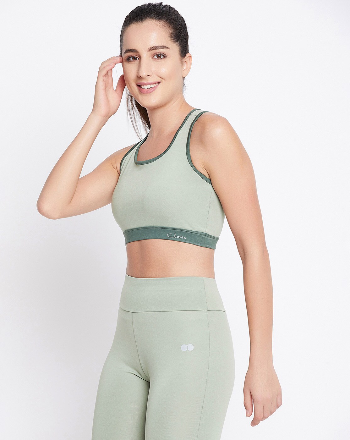 Solid Non Wired Sports Bra