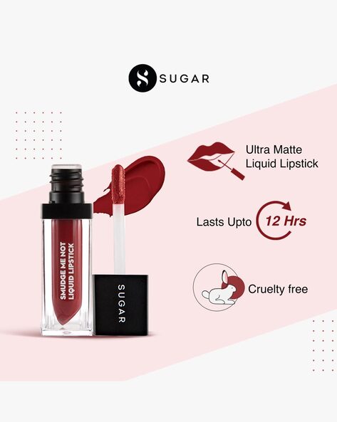 sugar smudge me not liquid lipstick scarlet starlet