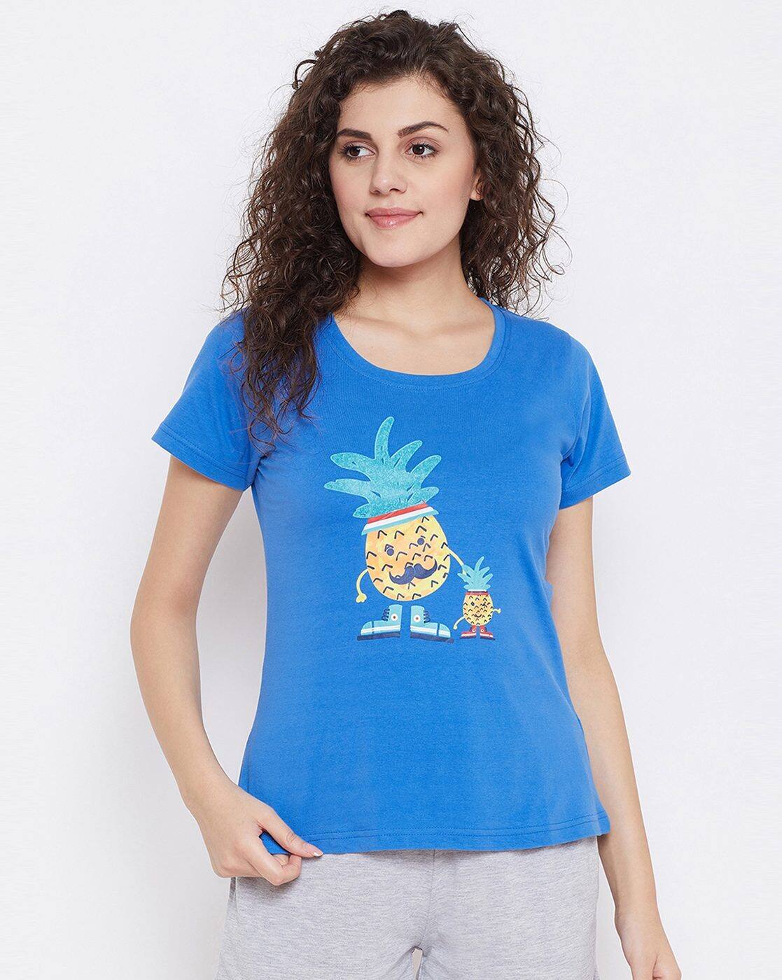 Buy Blue Tops \u0026 Tshirts for Women by 