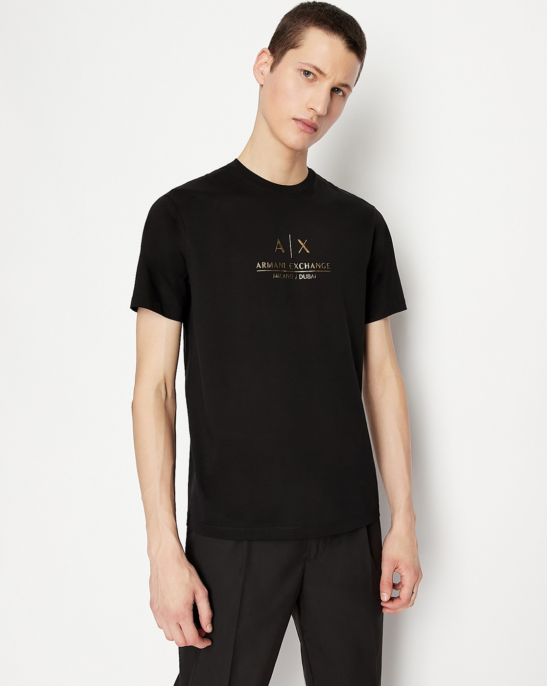 Buy Black Tshirts for Men by ARMANI EXCHANGE Online 