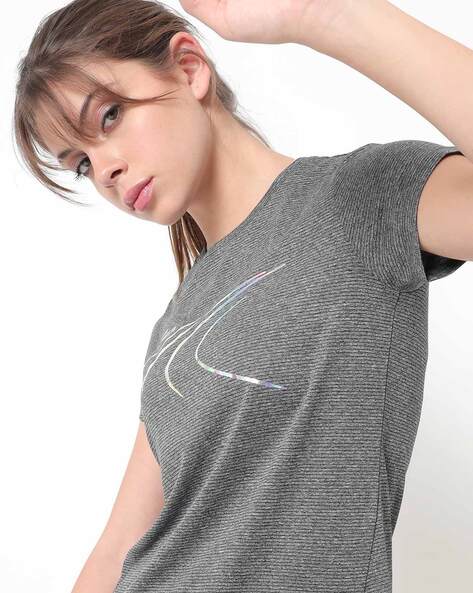 Buy Grey Tshirts for Women by PERFORMAX Online