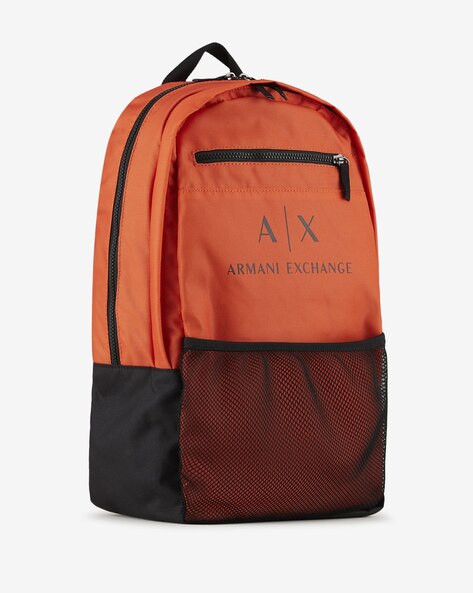 Buy Orange Backpacks for Men by ARMANI EXCHANGE Online 