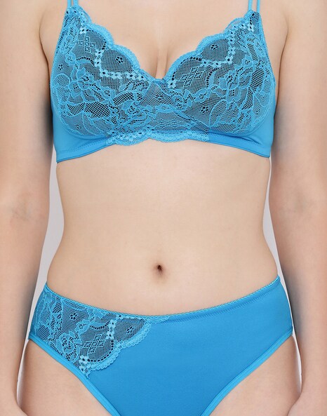 Buy Blue Lingerie Sets for Women by Clovia Online