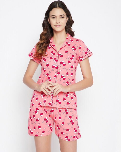 Buy Pink Night&LoungeWearSets for Women by Clovia Online