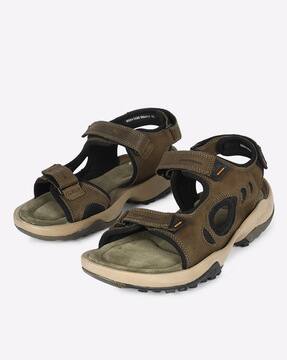 Buy Green Sandals for Men by WOODLAND 