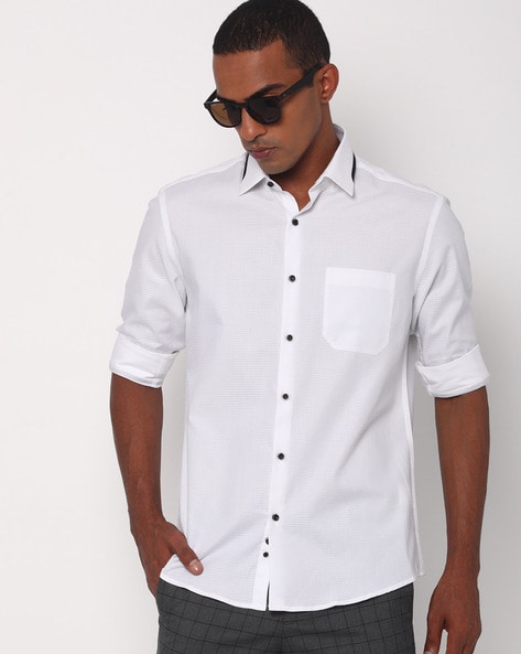 Buy White Shirts for Men by NETPLAY Online