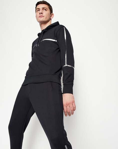 Armani exchange hot sale tracksuit mens