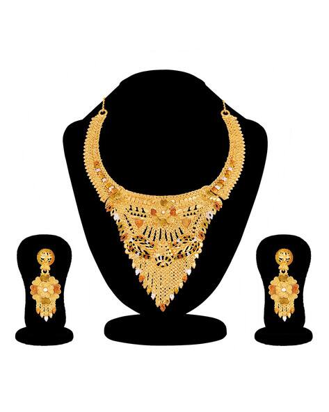 Buy Gold-Toned FashionJewellerySets for 