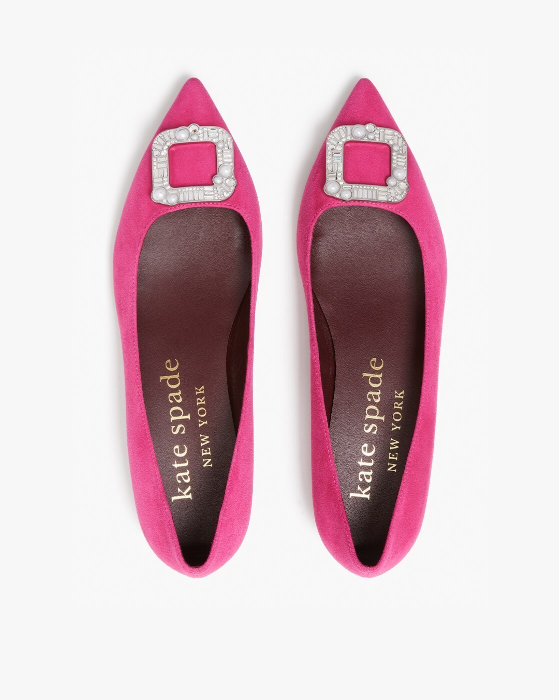 Kate spade cheap pink flats