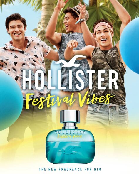 Hollister perfume festival online party