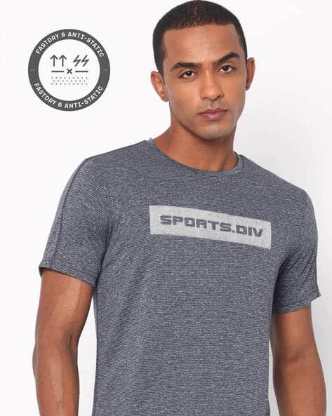 Buy Blue Tshirts for Men by PERFORMAX 
