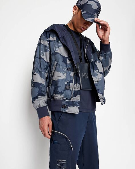 Armani exchange shop camo jacket