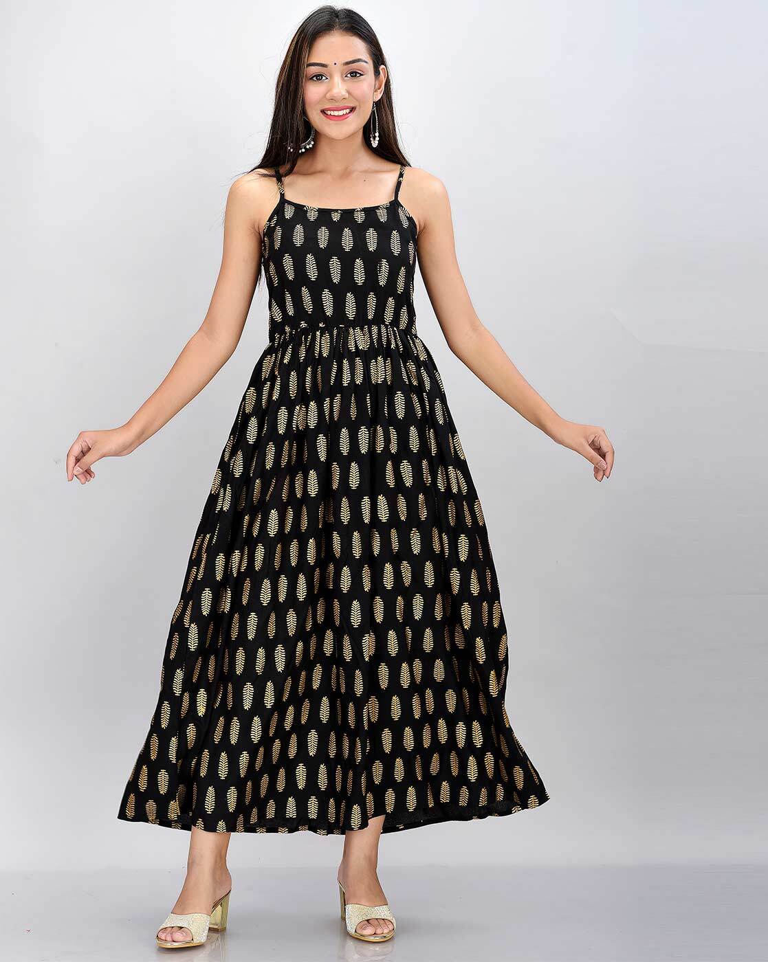 Buy Black Dresses for Women by Just Wow Online | Ajio.com