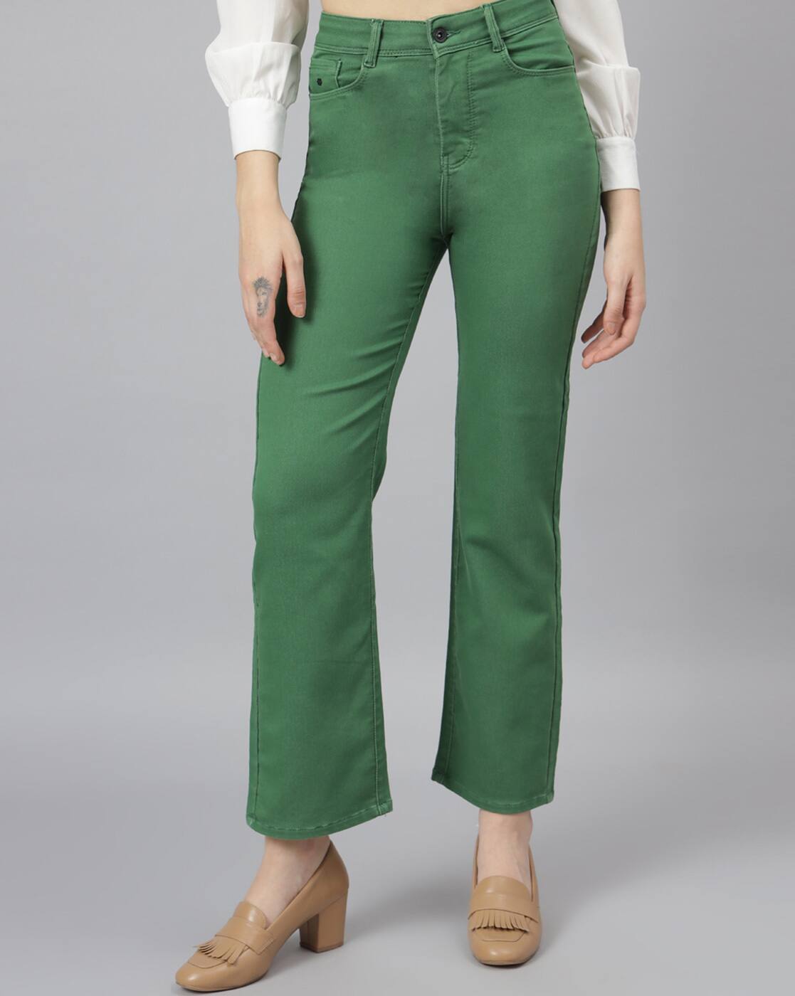 Buy Green Jeans \u0026 Jeggings for Women by 