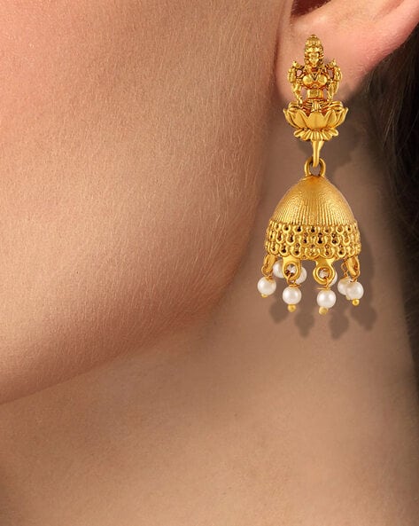 Buy Gold-Toned Earrings for Women by Adwitiya Online | Ajio.com