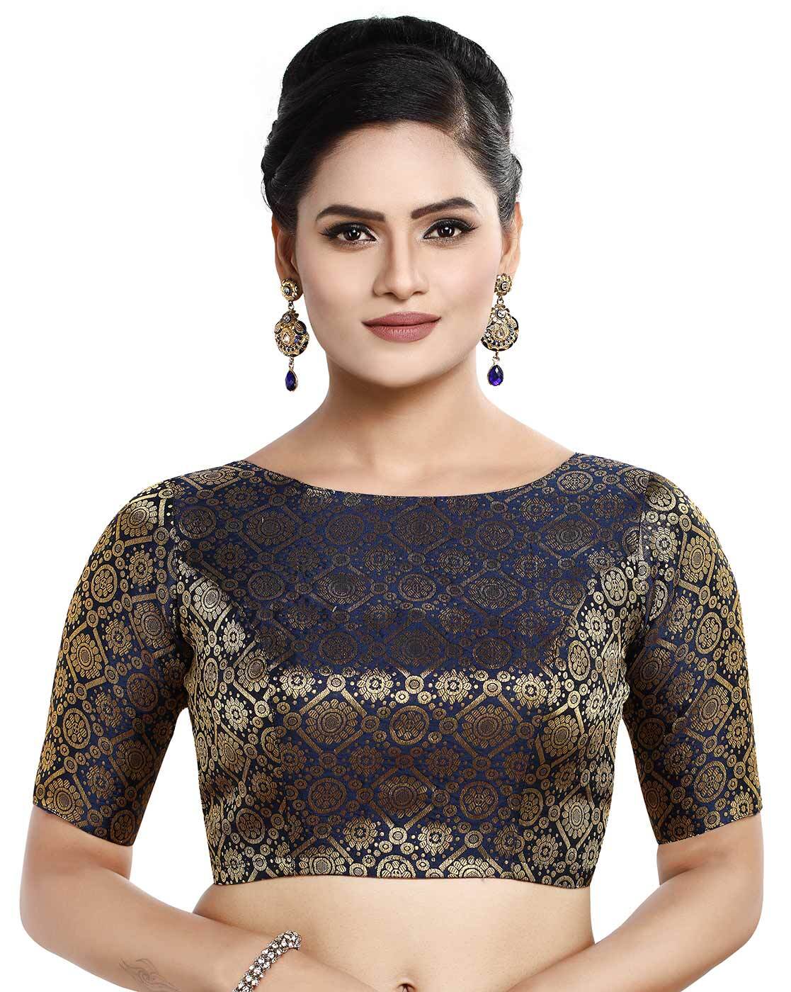 Buy Nvay Blue Blouses for Women by Madhu Fashion Online | Ajio.com