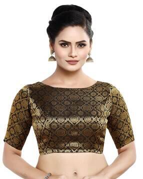 Navy Blouses for Women by Madhu Fashion 