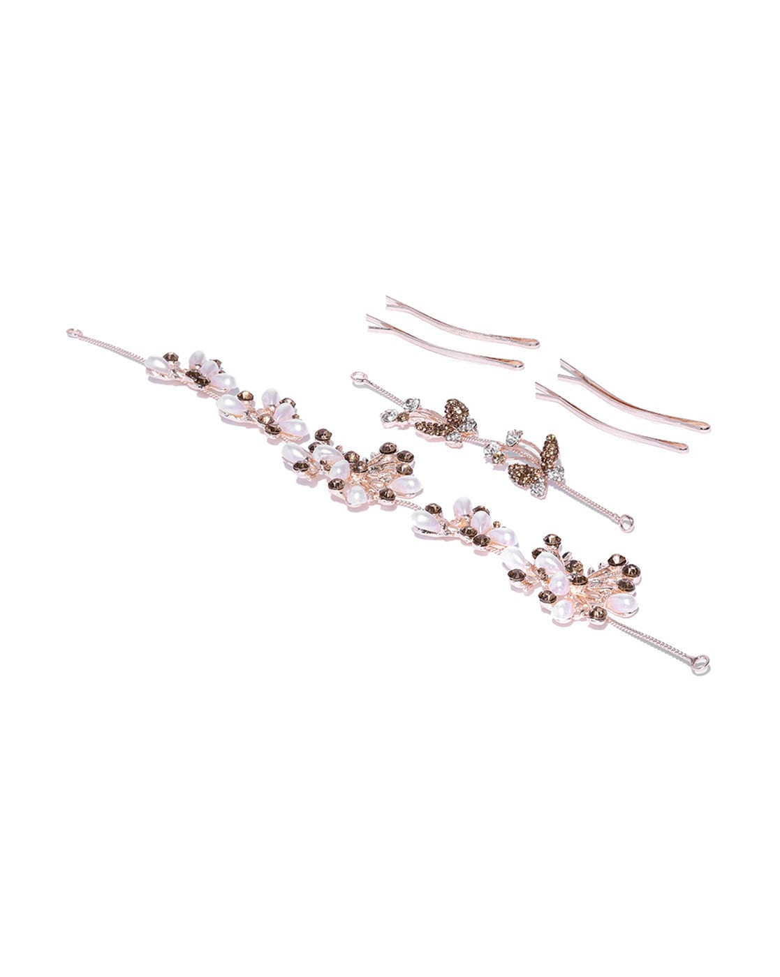 Wholesale Rose Gold Bridal Wedding Hair Accessories and Pink Gold Combs   Mariell