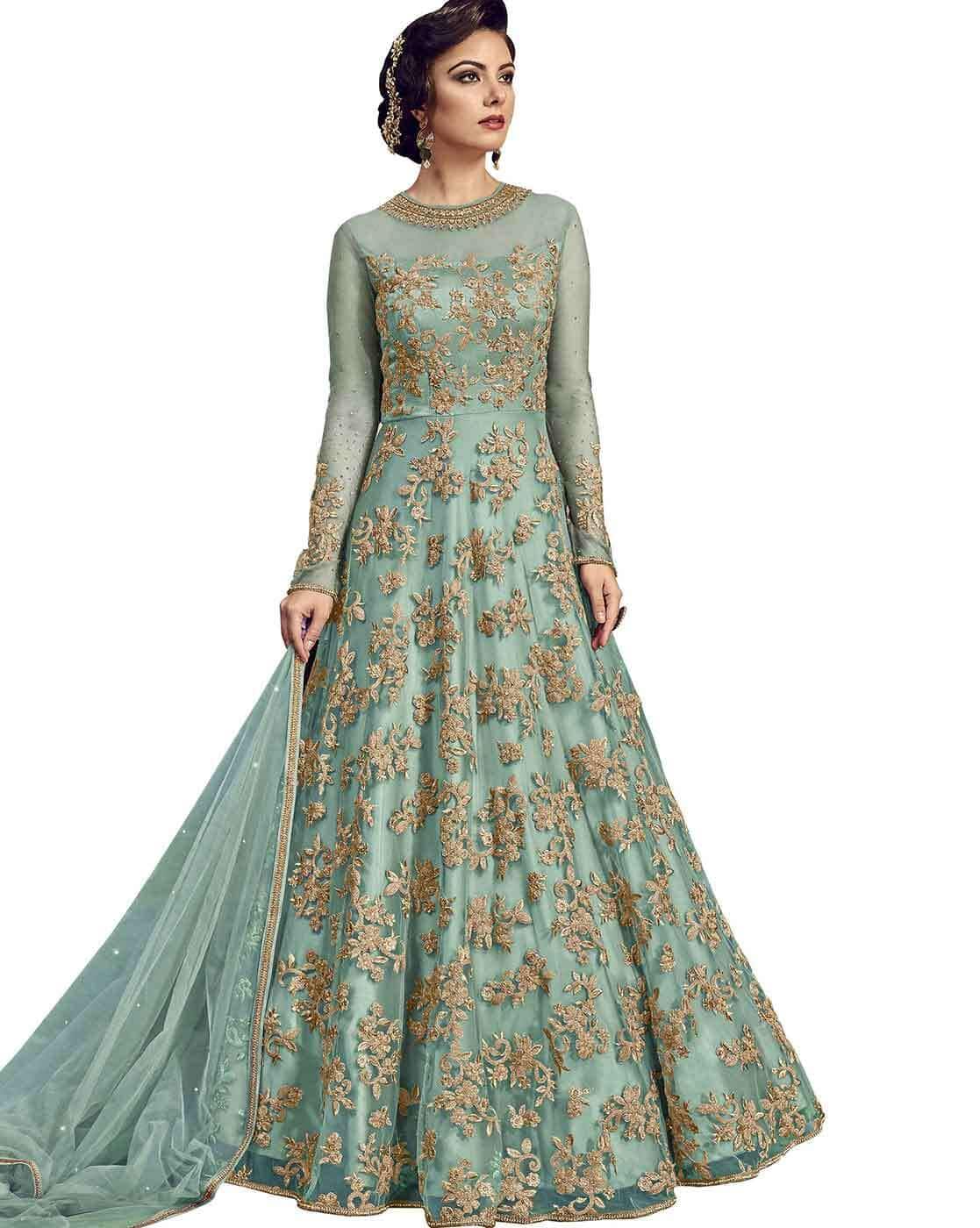 semi stitched anarkalis