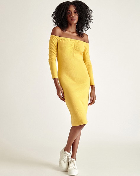 Cover story shop yellow dress