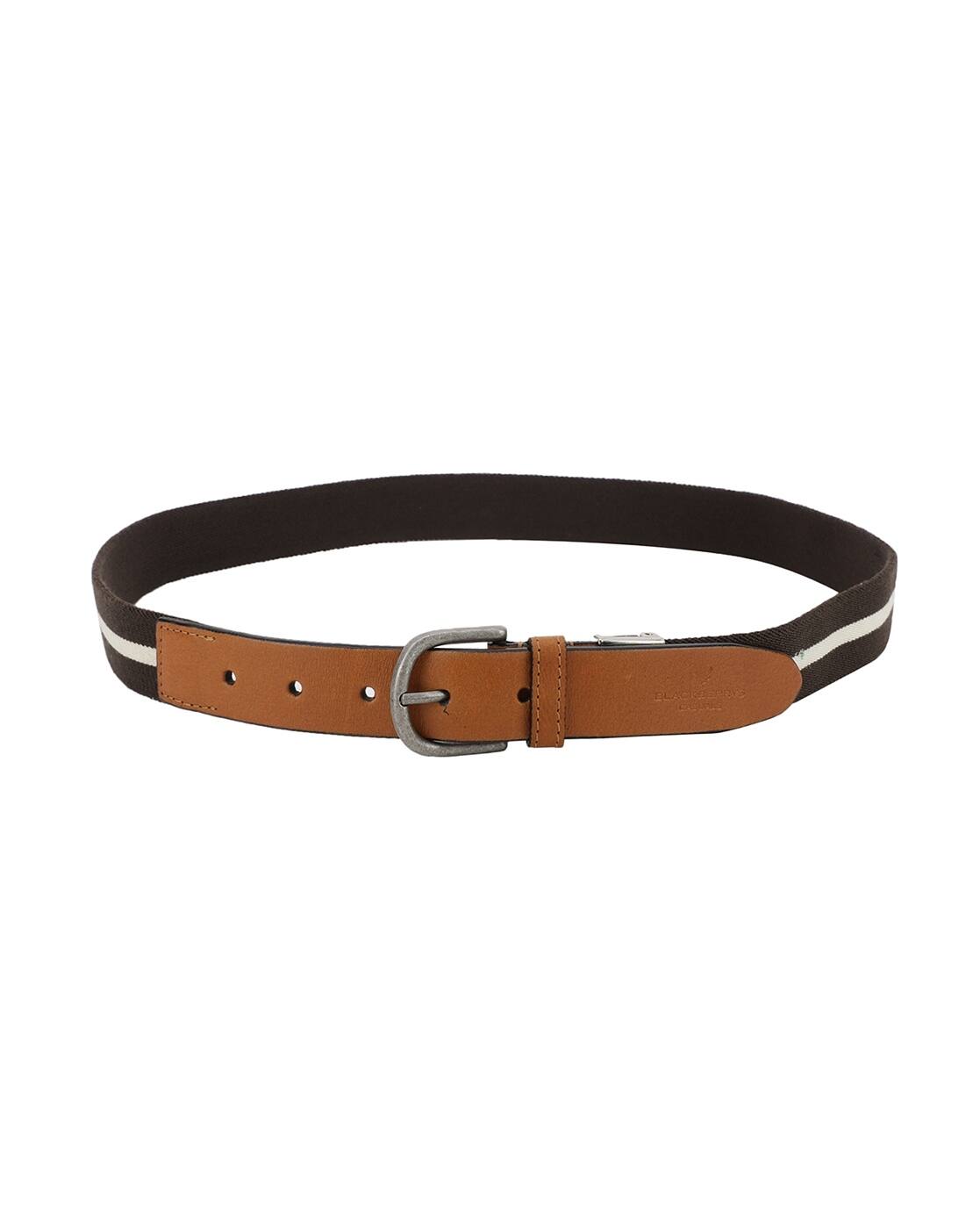 Buy Brown Belts for Men by Blackberrys 