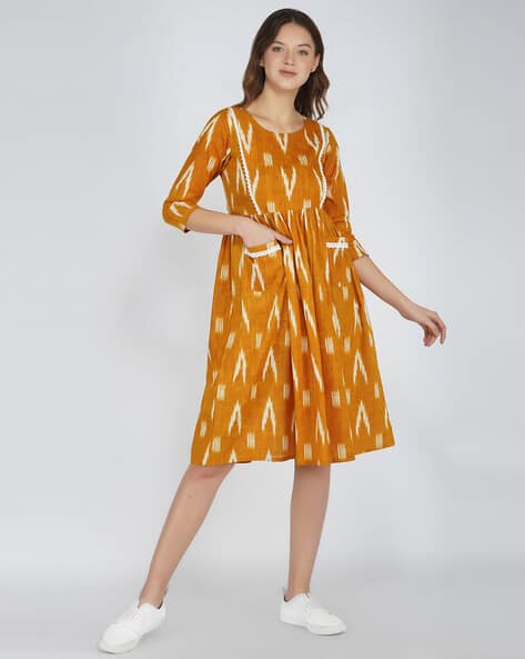 Buy Brown Dresses for Women by METRO FASHION Online | Ajio.com