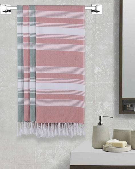 Bathroom best sale towel tassels