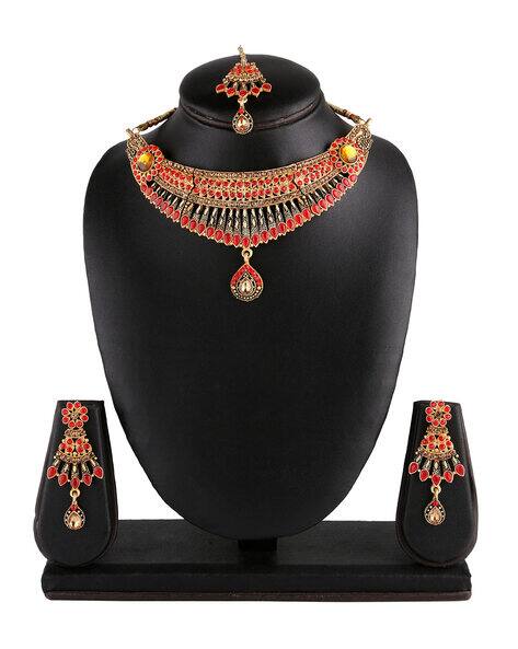 Buy Red FashionJewellerySets for Women 
