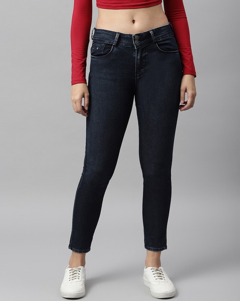 Buy Code 61 Solid Ankle-length Jeans at Redfynd