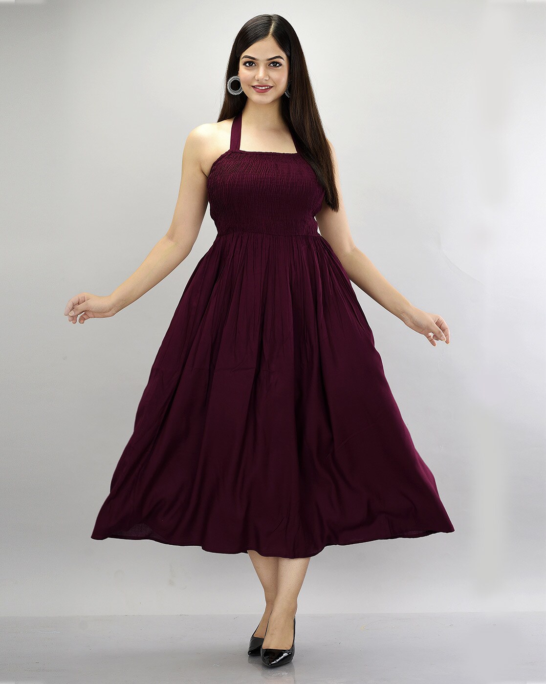 Buy Blue Dresses for Women by DAEVISH Online | Ajio.com