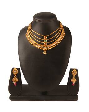 Buy Gold FashionJewellerySets for Women 
