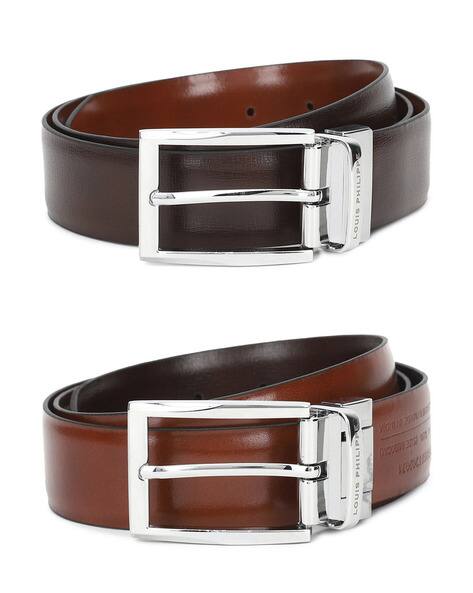 Brown Belts for Men by LOUIS PHILIPPE 