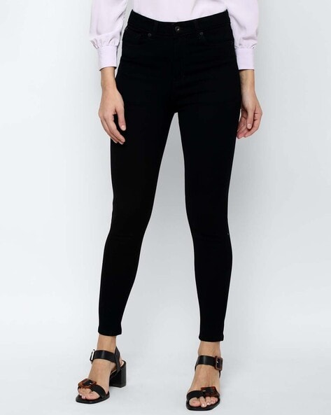 Allen Solly Mid-Rise Skinny Fit Jeans