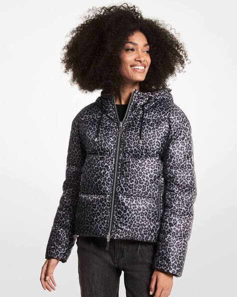 Buy Michael Kors Quilted Reversible Hooded Puffer Jacket | Black Color  Women | AJIO LUXE