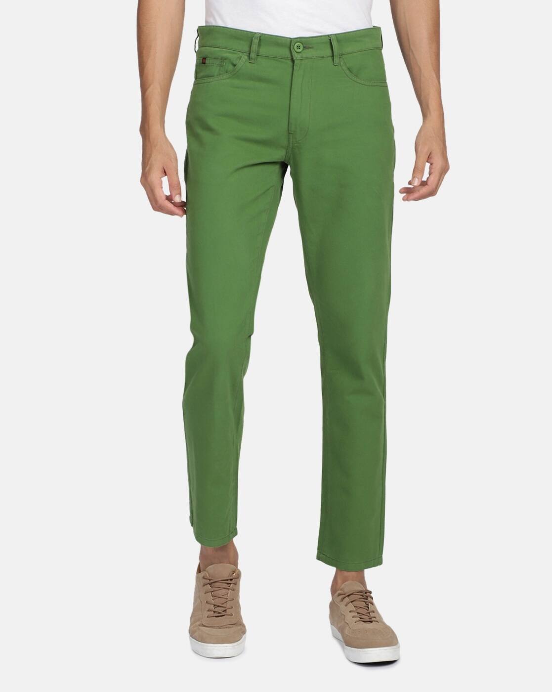 Buy Forest Green Trousers \u0026 Pants for 