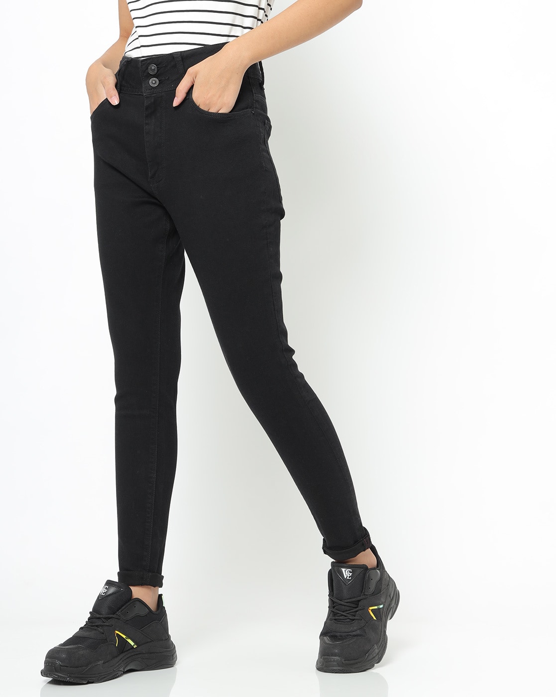 Buy Black Jeans & Jeggings for Women by LEE COOPER Online 