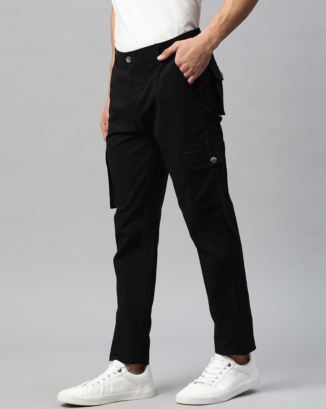 Buy Slim Fit Cargo Pants online | Looksgud.in