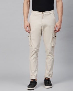 cream cargo pants mens