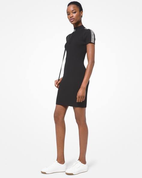Buy Michael Kors Logo Tape Ribbed Half 