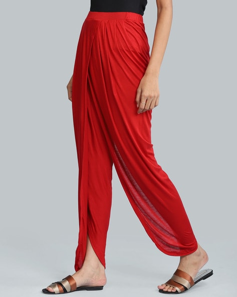 Buy Red Trousers & Pants for Women by Aarke Ritu Kumar Online | Ajio.com